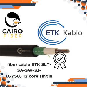 fiber cable ETK SLT-SA-SW-SJ-(GY50) 12 core single