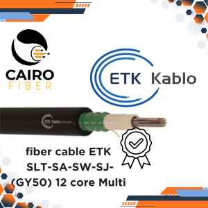 fiber cable ETK SLT-SA-SW-SJ-(GY50) 12 core Multi