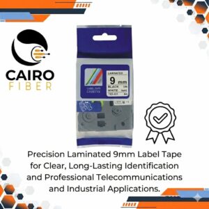 Label Tape Cassette 8M compatible with Brother ( 6, 9 and 12mm )